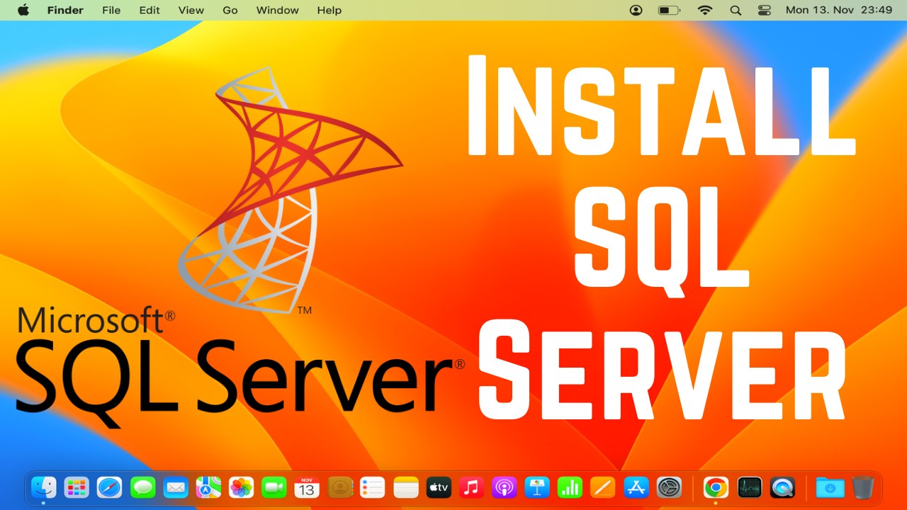 Как установить SQL Server на Mac (M1 | M2 | M3)
