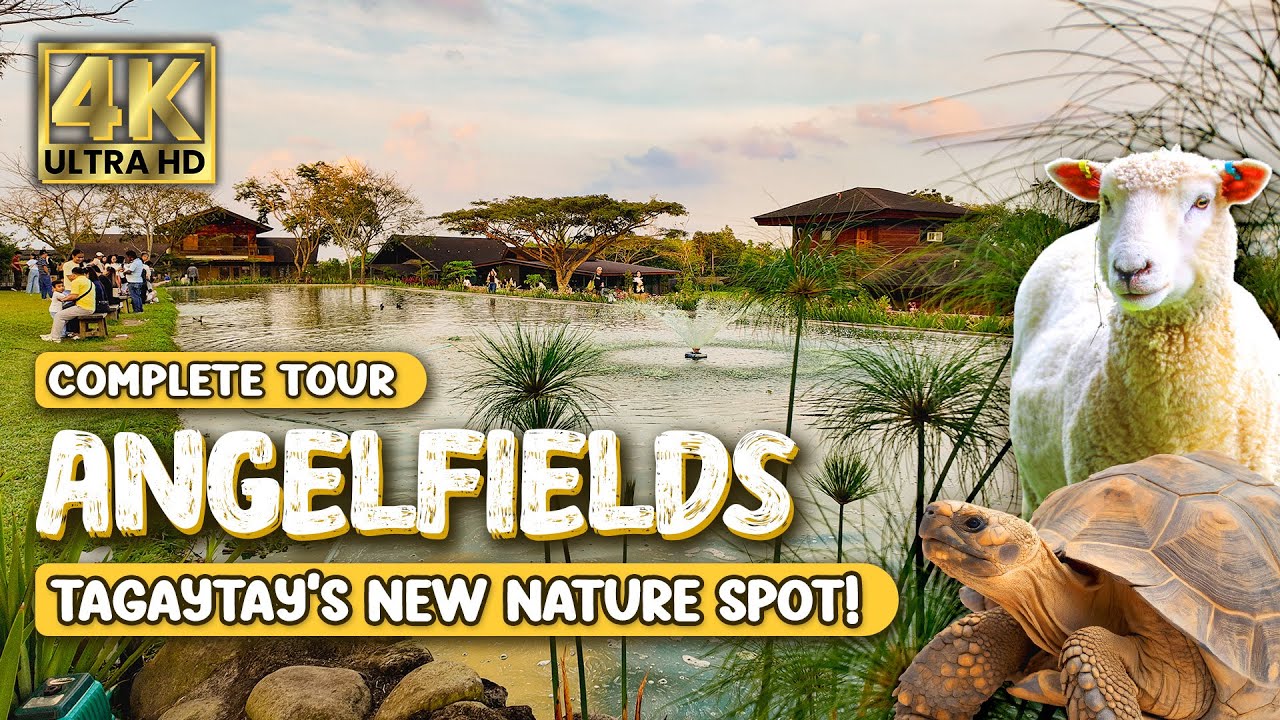 NEW POPULAR Family Destination in Tagaytay! | Angelfields Nature Sanctuary | Complete Tour 2026