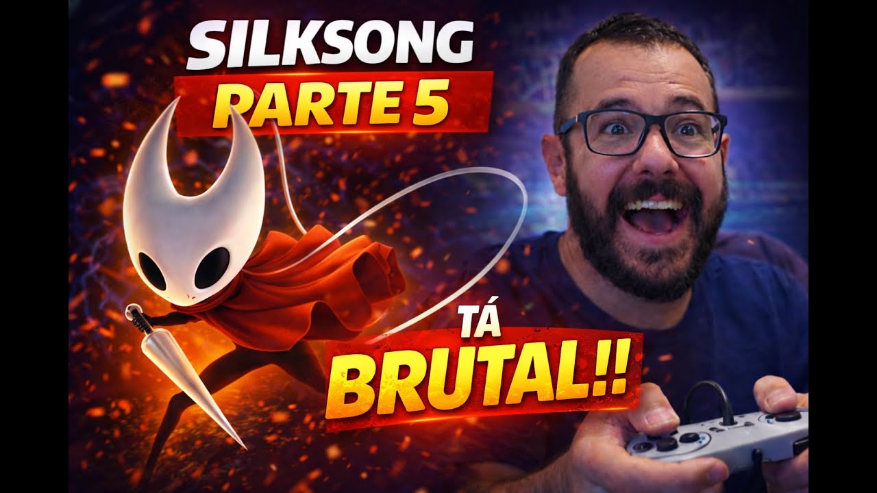 Hollow Knight: Silksong – Parte 5 | Cada Vez Mais DIFÍCIL 😱🔥