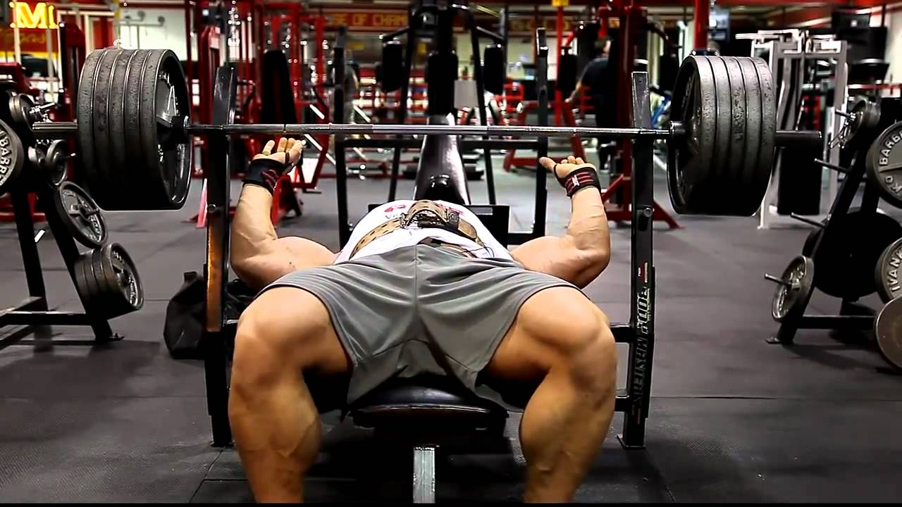 HARDCOROWY KOKSU _Wyciskanie na Klatke 250 KG  HD