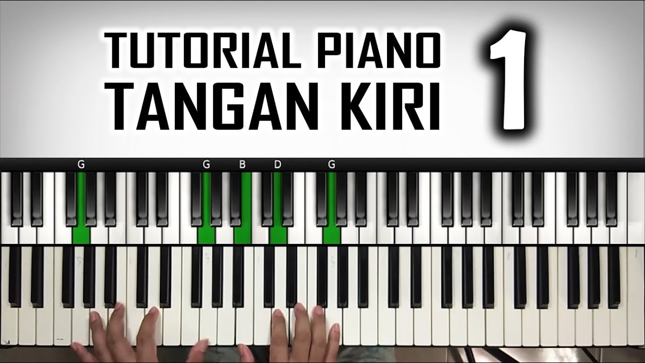 Tutorial Piano Tangan Kiri | Arpeggio C add9 | Belajar Piano Keyboard