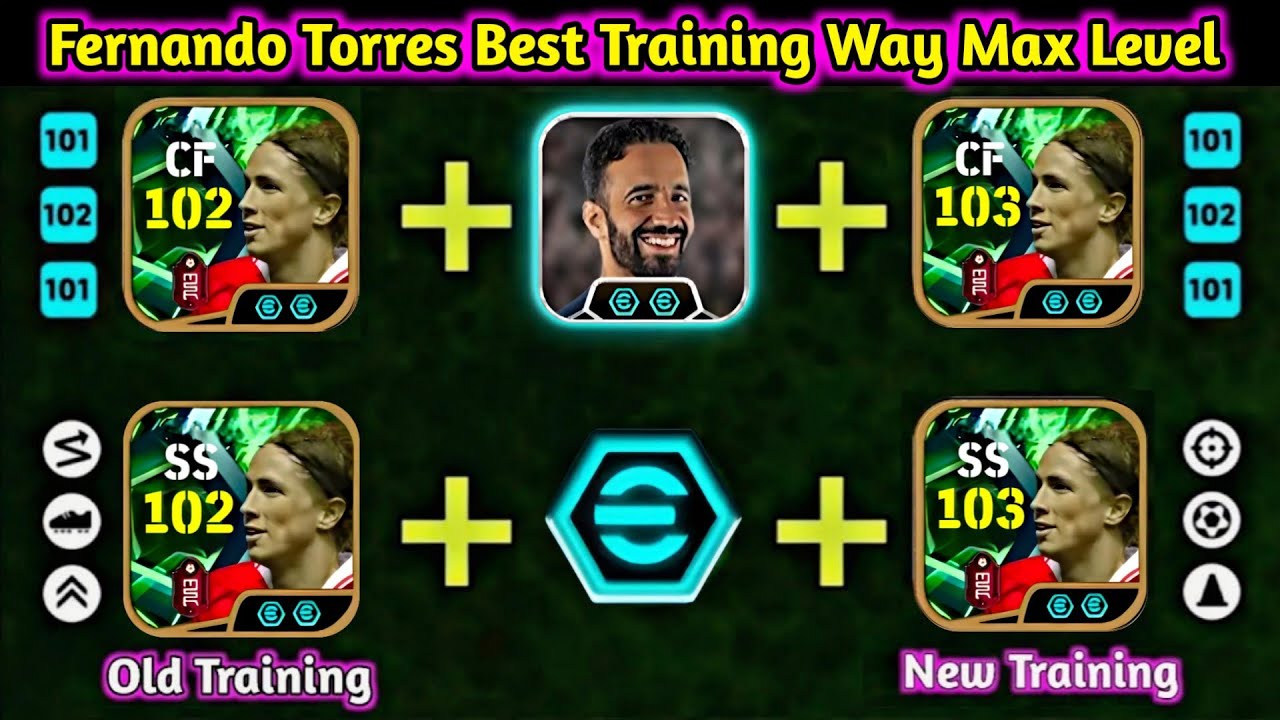 Best Training Way To 103 Rated Fernando Torres In Efootball 2026 | Fernando Torres Efootball 2026
