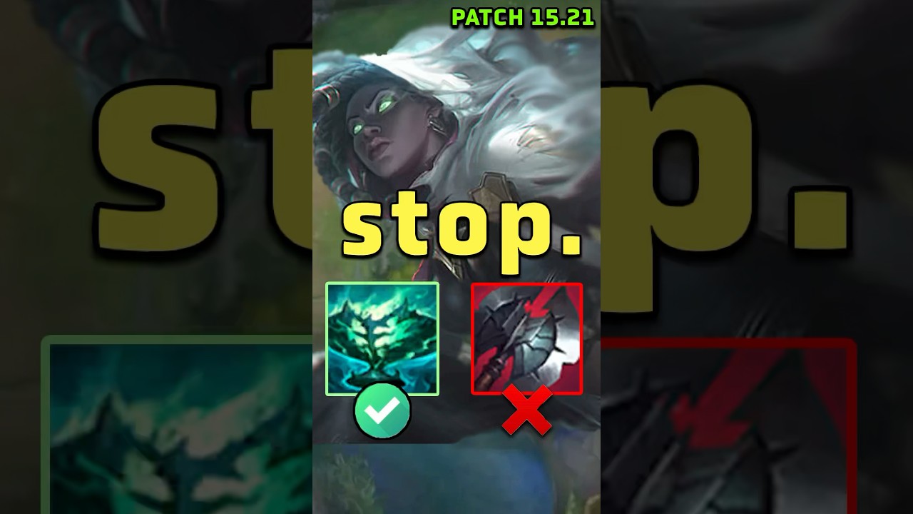 ХВАТИТ собирать Сенну неправильно &mdash; Руководство по сборке Сенны, патч 15.21 #leagueoflegends