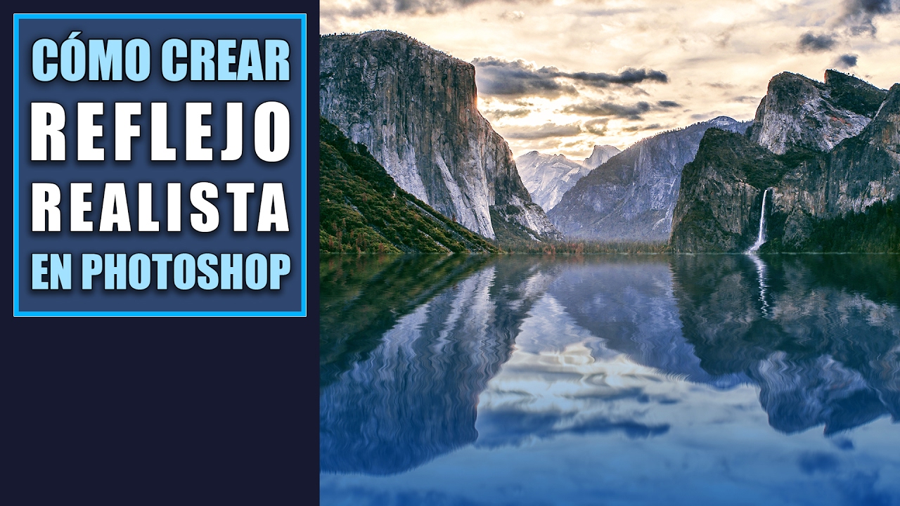 Cómo crear un reflejo de agua realista en Photoshop