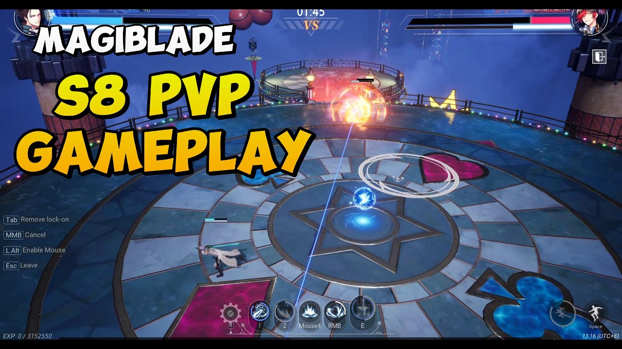 magiblade crystal of atlan pvp season 8 gameplay