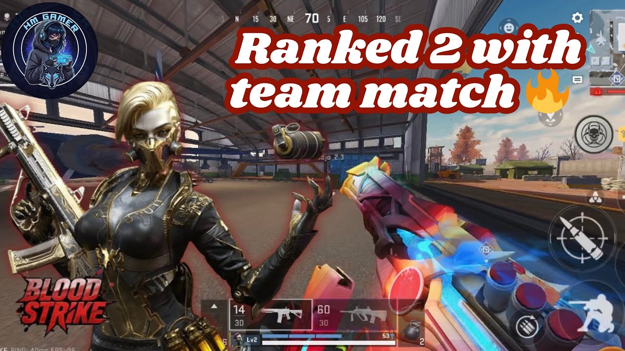 Ranked 2 with Squad 🔥 | Blood Strike Pro Gameplay