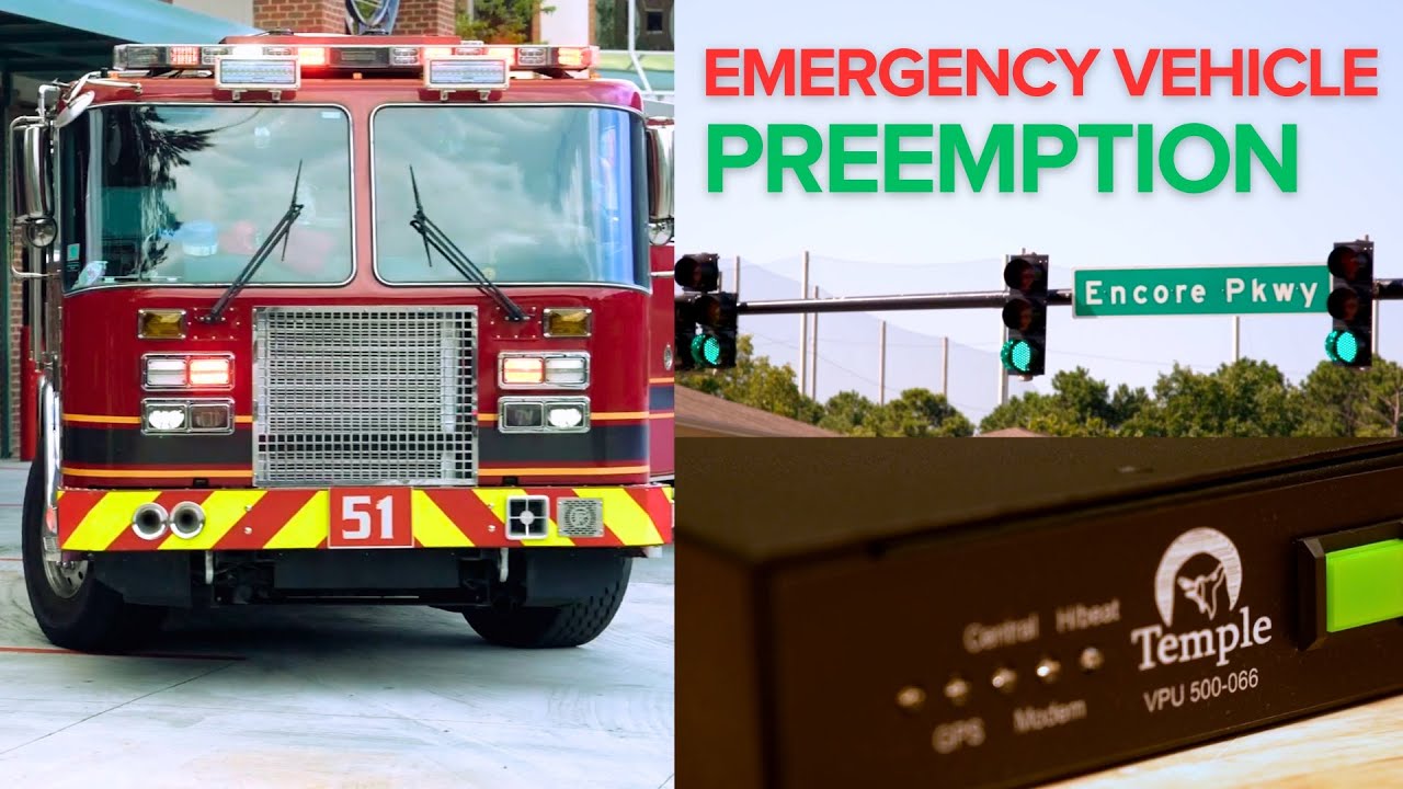 Lifesaving Technology for Firefighters #emergencyvehiclepreemption