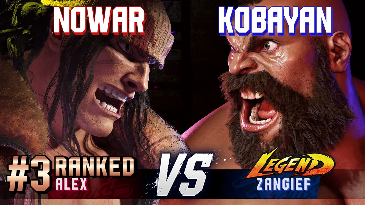 SF6 ▰ NOWAR (#3 Ranked Alex) vs KOBAYAN (Zangief) ▰ High Level Gameplay