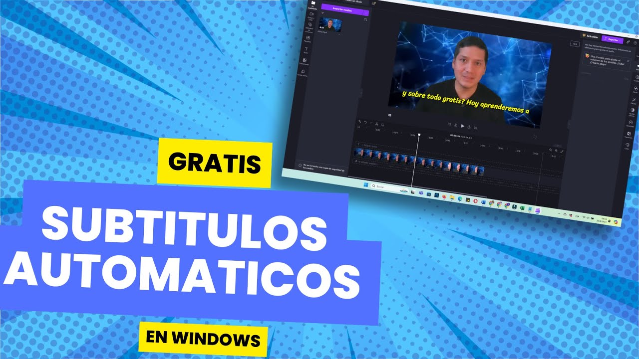 🤖 GENERADOR automatico de SUBTITULOS -  gratis en WINDOWS