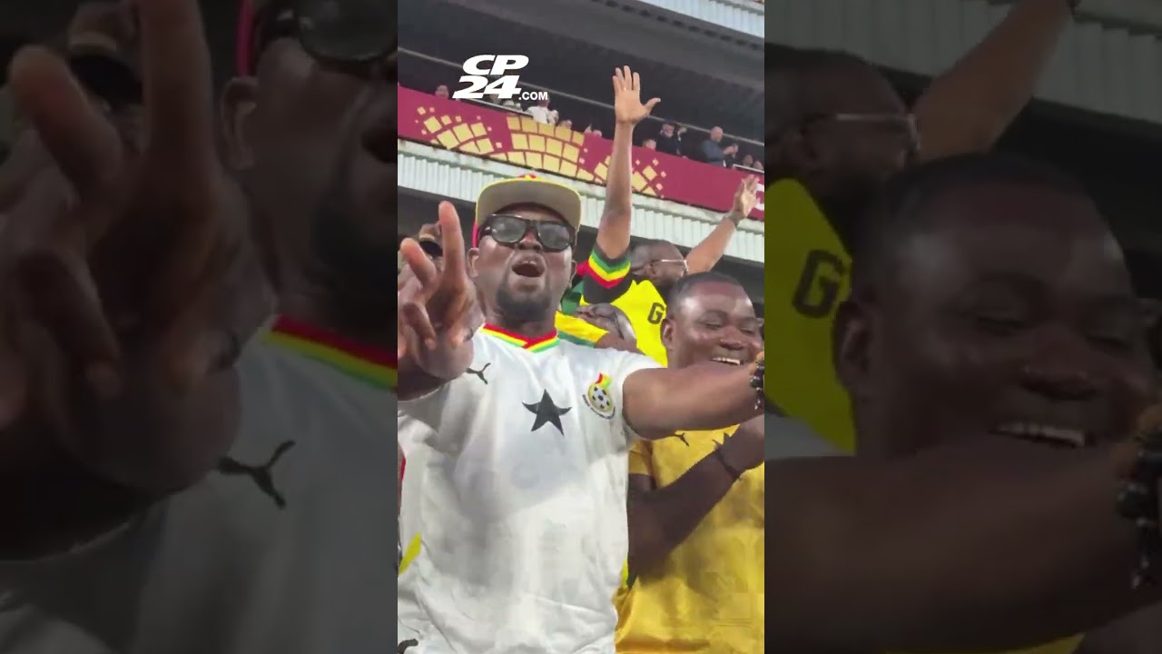 Toronto stadium erupts after Ghana scores late goal to defeat Panama in their 2026 Wo