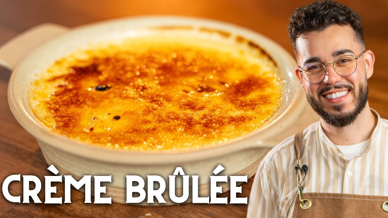 a receita de CRÈME BRÛLÉE