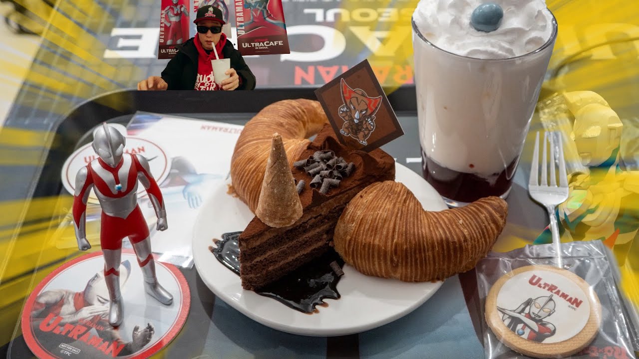 한국에 울트라맨 카페가 생겼다  ULTRACAFE in SEOUL