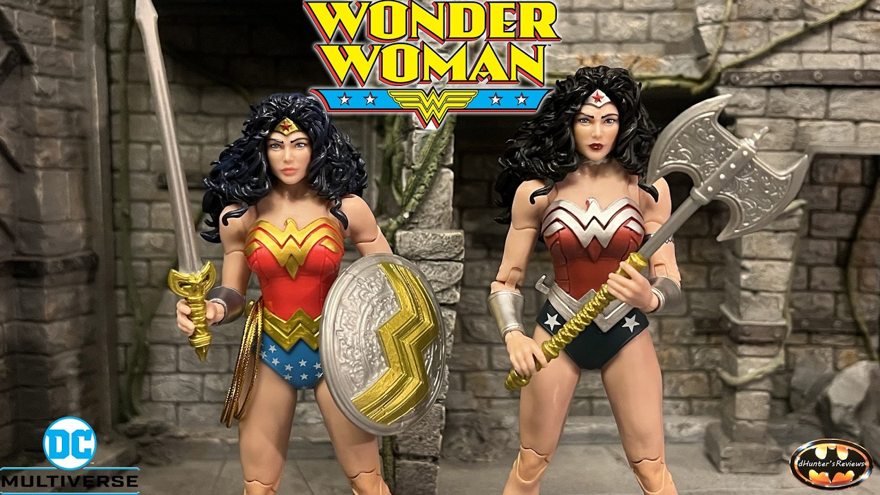 Обзор и сравнение фигурок McFarlane DC Multiverse Wonder Woman: 80-е и New 52 PLATINUM