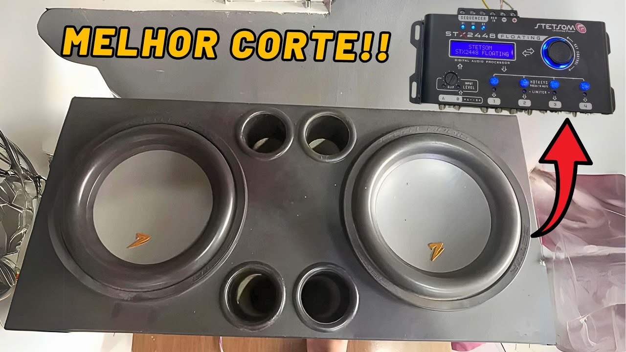 💥Subwoofer Zetta audio 700 RMS melhor corte de frequencia #somautomotivo