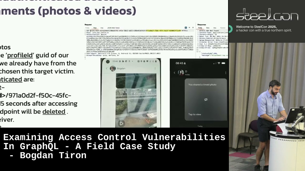 Examining Access Control Vulnerabilities In GraphQL - A Field Case Study - Bogdan Tiron