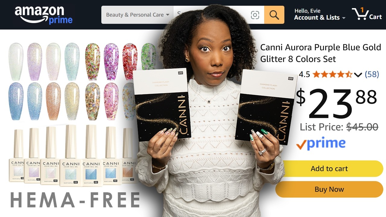 DIY Testing cheap HEMA-FREE gel polish from AMAZON