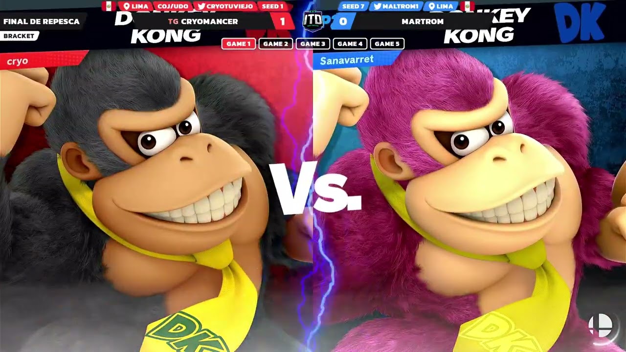TG Cryomancer (Donkey Kong) vs MTC Martrom (Donkey Kong) - New Challengers