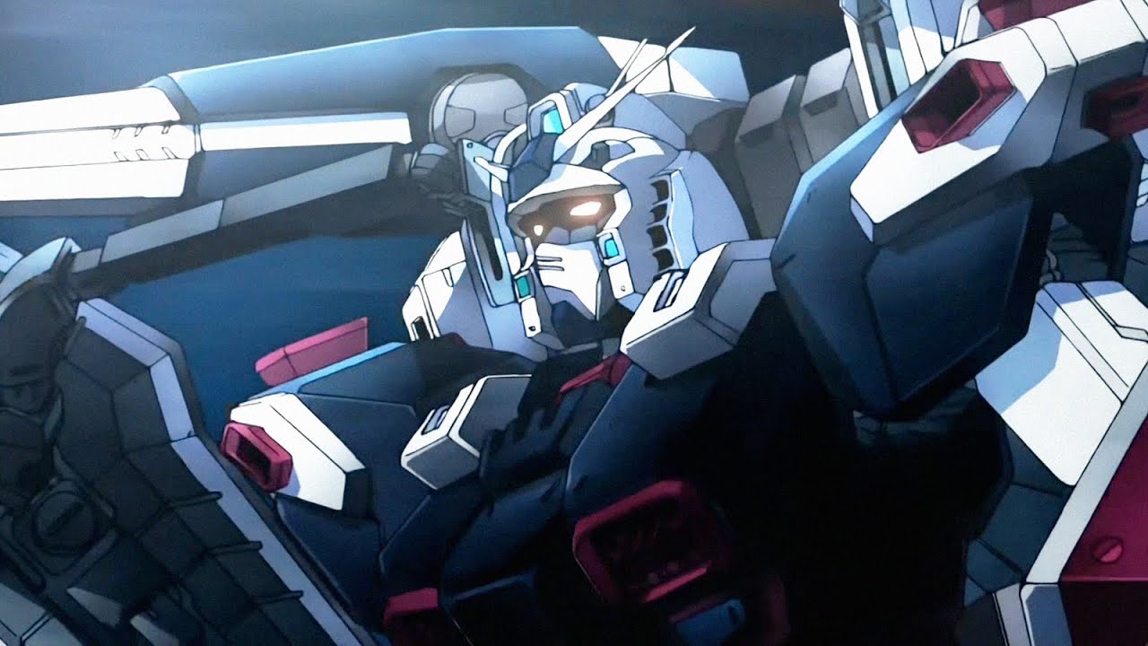First launch and sortie of the FA-78 Full Armor Gundam (Gundam Thunderbolt)
