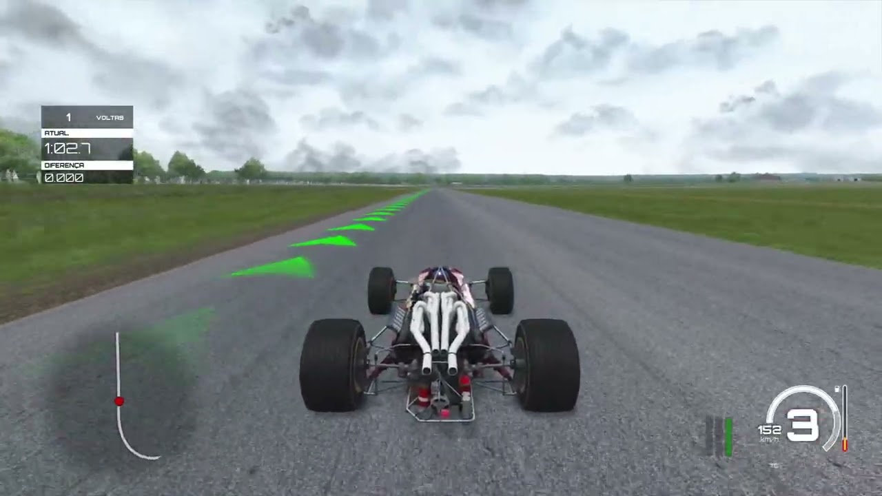 Driving Silverstone 1967 in a Ferrari from 1967
