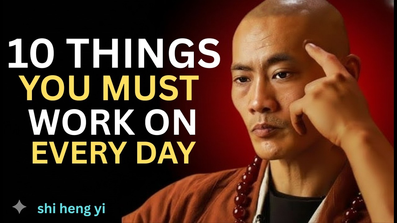 10 Things You Must Work On Every Day | Shi Heng Yi Motivation