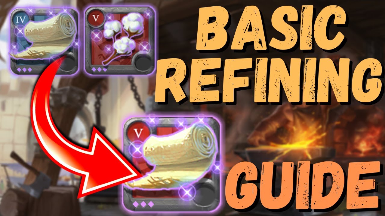 REFINING and HOW TO GET STARTED - Resources, Buildings, Bonuses - Albion Online