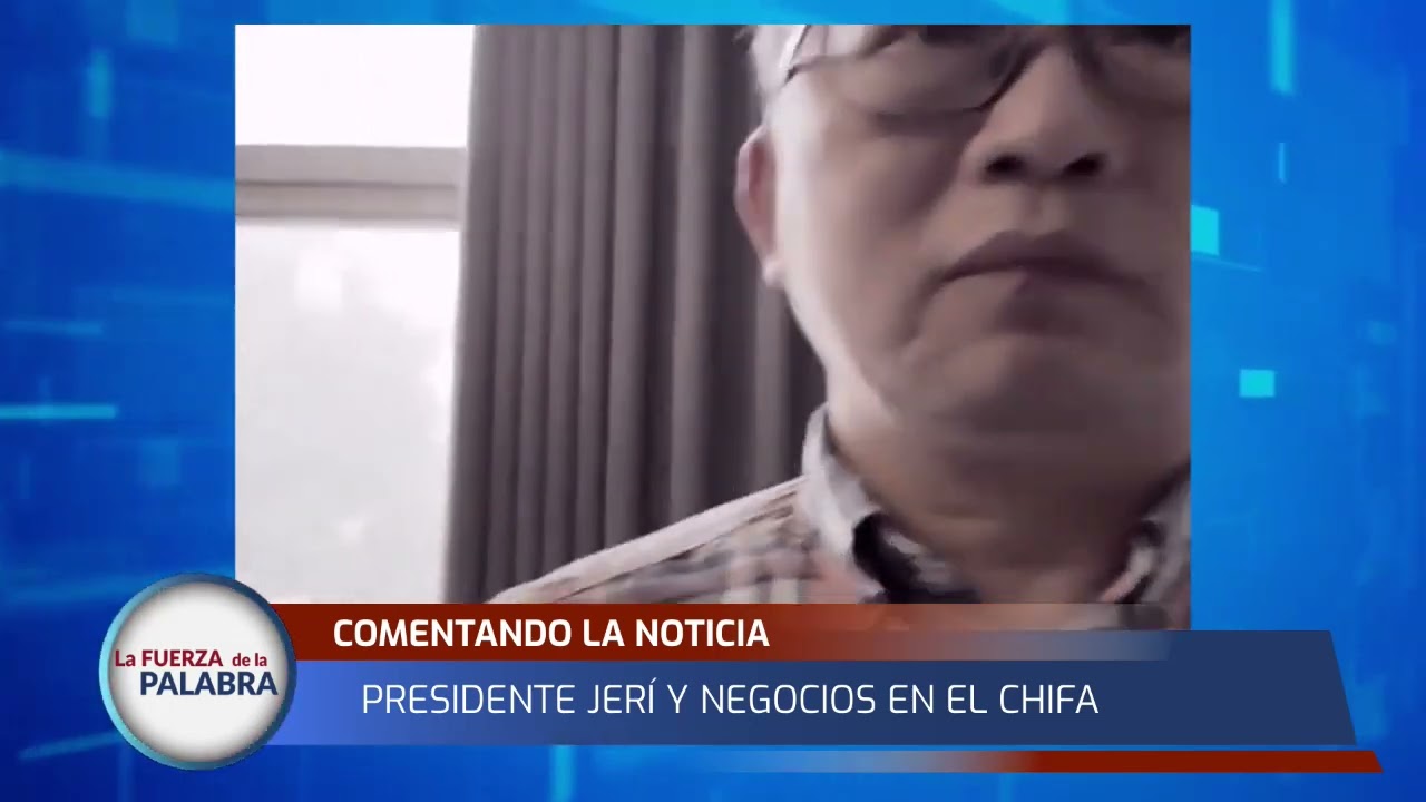 PRESIDENTE JERÍ Y NEGOCIOS EN EL CHIFA