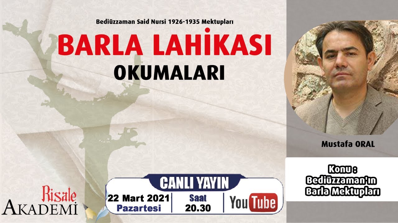 Bediüzzaman'ın Barla Mektupları | BARLA LAHİKASI OKUMALARI-8