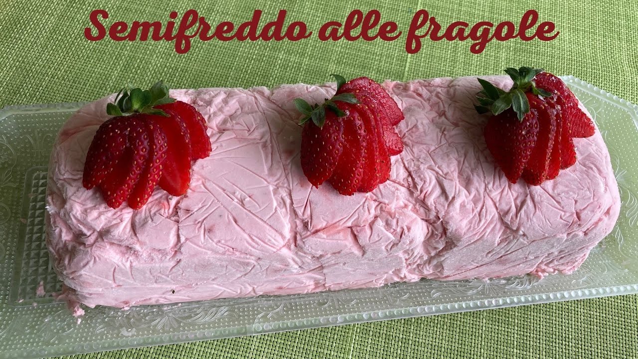 Semifreddo alle fragole