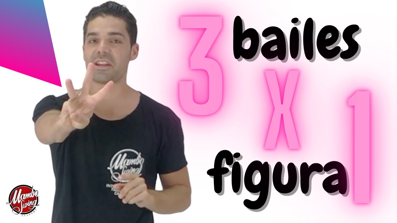 APRENDE A BAILAR  3 #bailes con 1 SOLA #FIGURA :INTERMEDIO #CONSEJOS | SALSA, BOLERO Y CHACHACHA