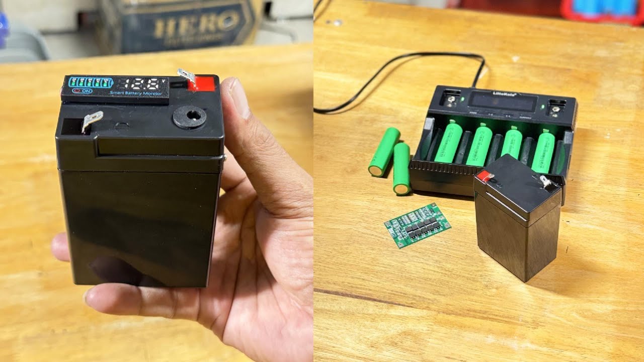 How I Built a Mini 12V Battery That You Really Need!