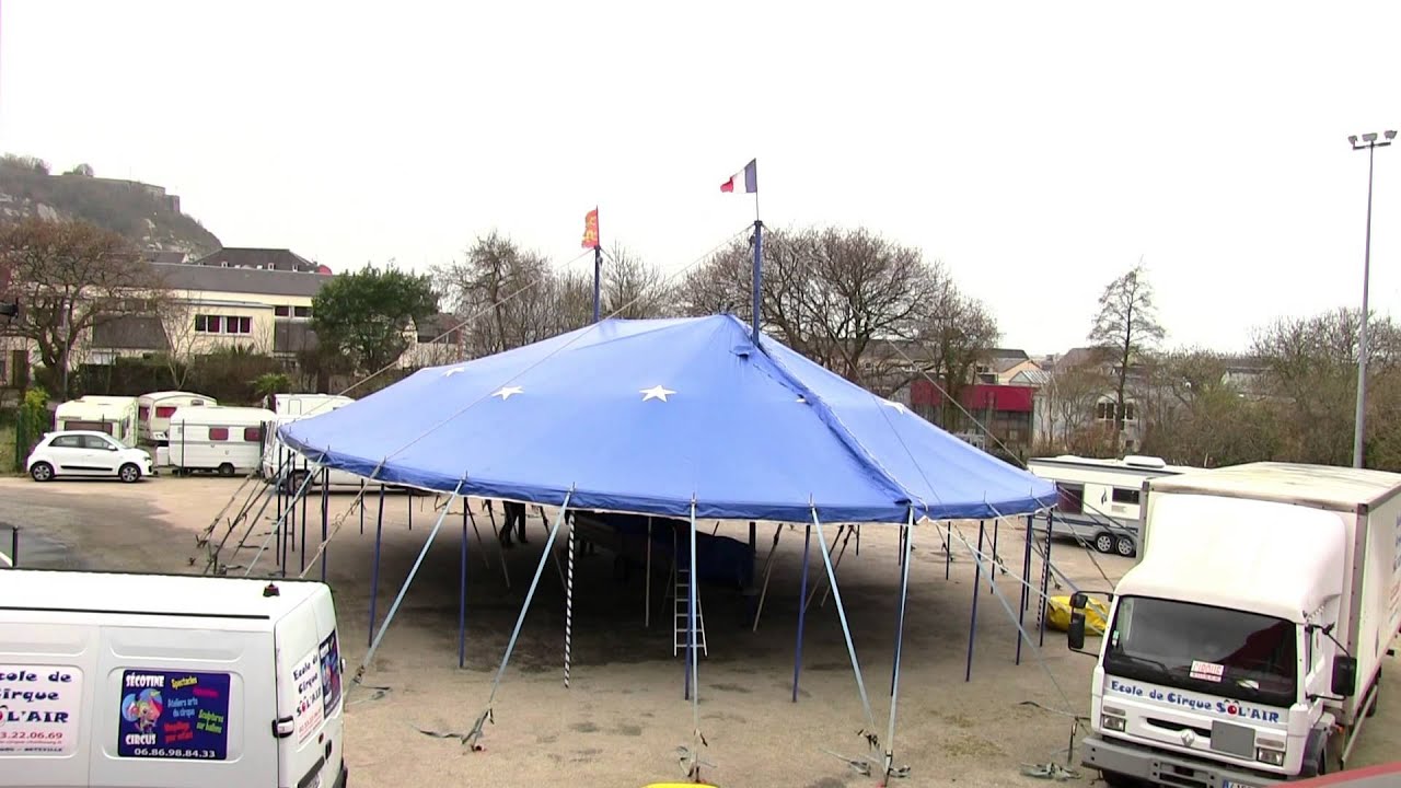 Montage Chapiteau Sol'Air - Festival SPRING 2016