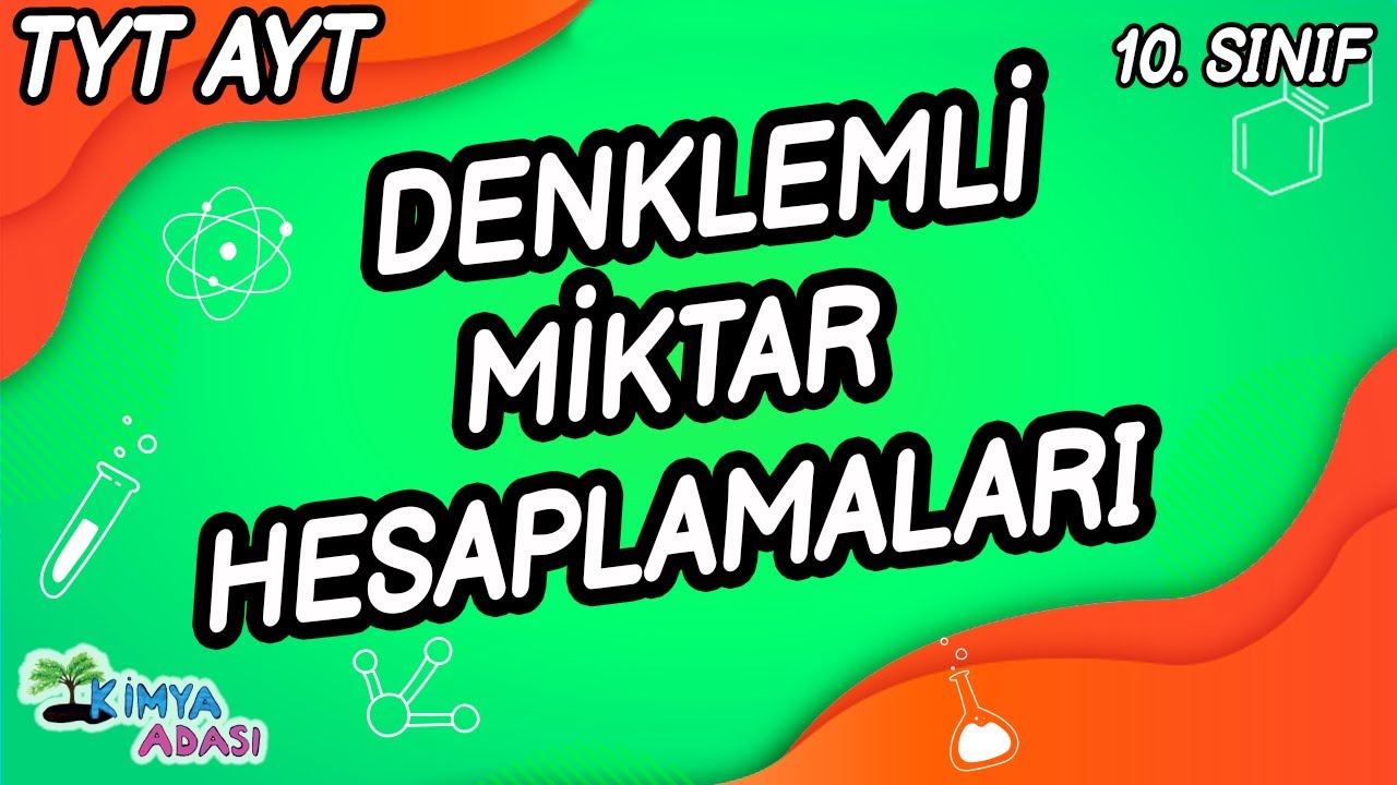 G3 - Denklemli Miktar Hesaplamaları