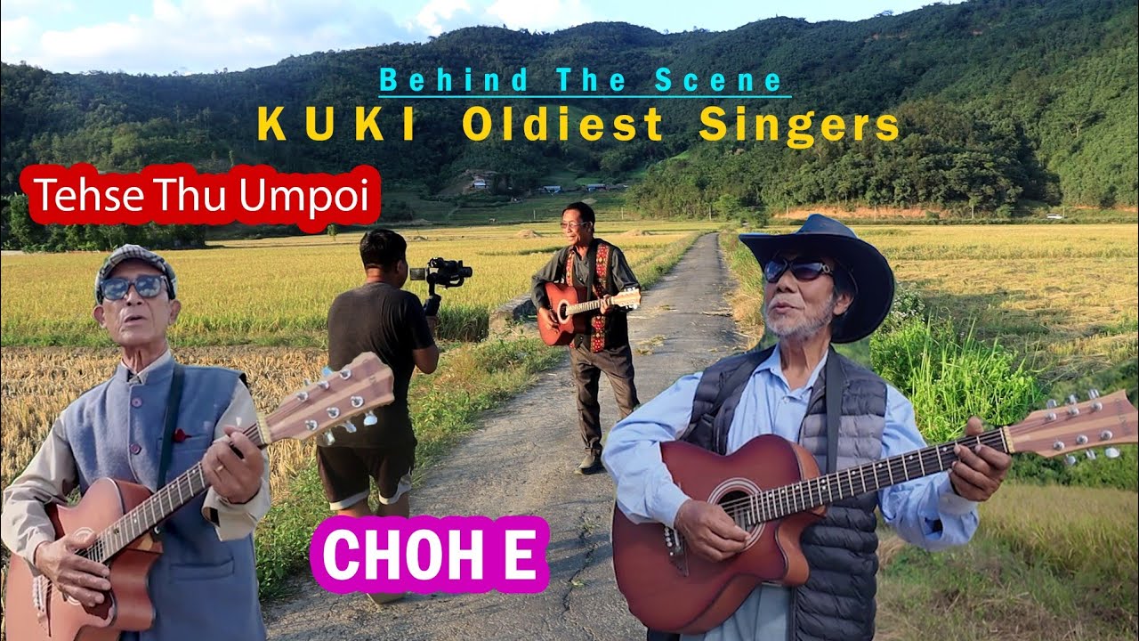 Behind The Scene || Kuki Oldiest Legendary Singers Jilhom || Official Music Video Shooting Vlog