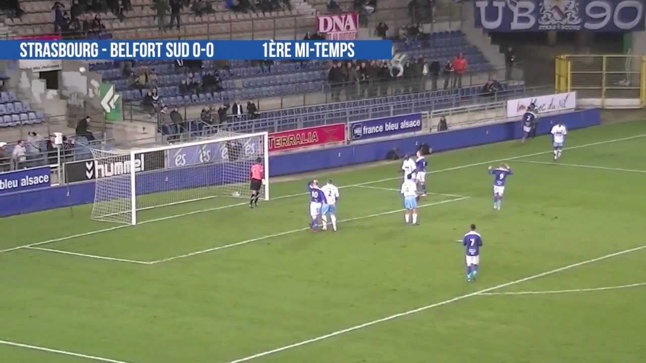 Grand Format de RC Strasbourg - AS Belfort Sud (CFA2)