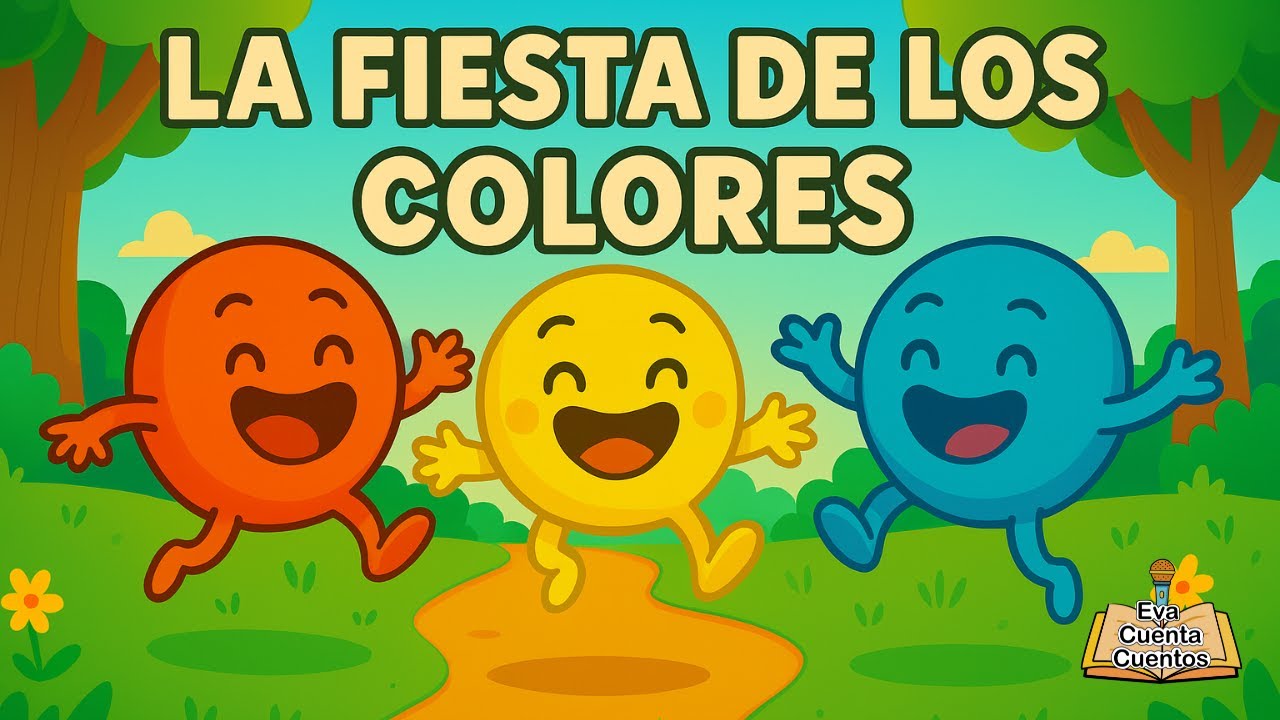 🎈 La Fiesta de los COLORES | Cuento INFANTIL para aprender los colores