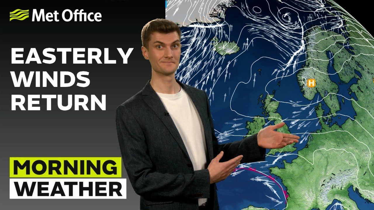 09/02/2025 - Bitter winds in the east – Morning Weather Forecast UK – Met Office Weather