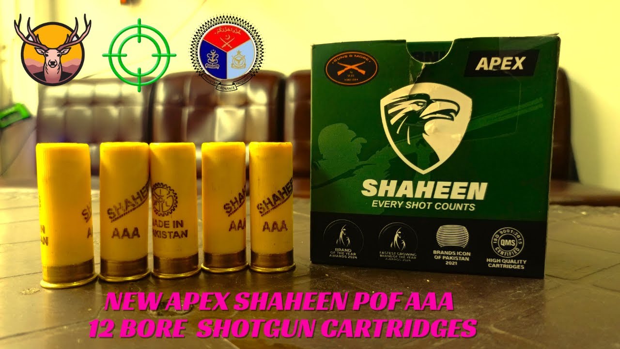 PRICE REVIEW || NEW APEX SHAHEEN POF AAA 12 BORE SHOTGUN CARTRIDGES