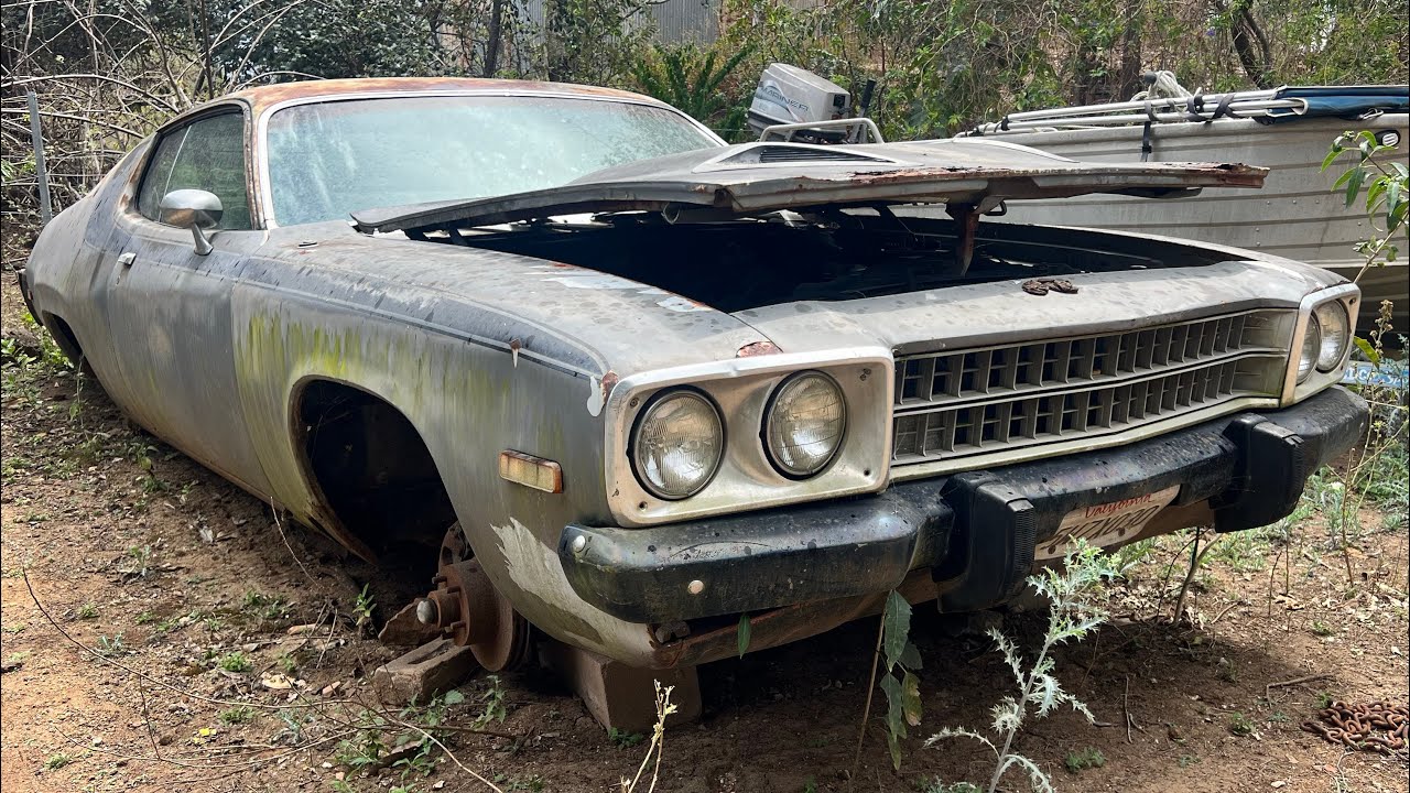 Sitting In Australian Bush! 1973 Bigblock RoadRunner Will It Run?
