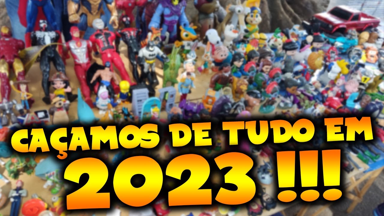 ENCONTRAMOS DE TUDO! CAÇADA na FEIRA DO ROLO 2023 #retrospectiva
