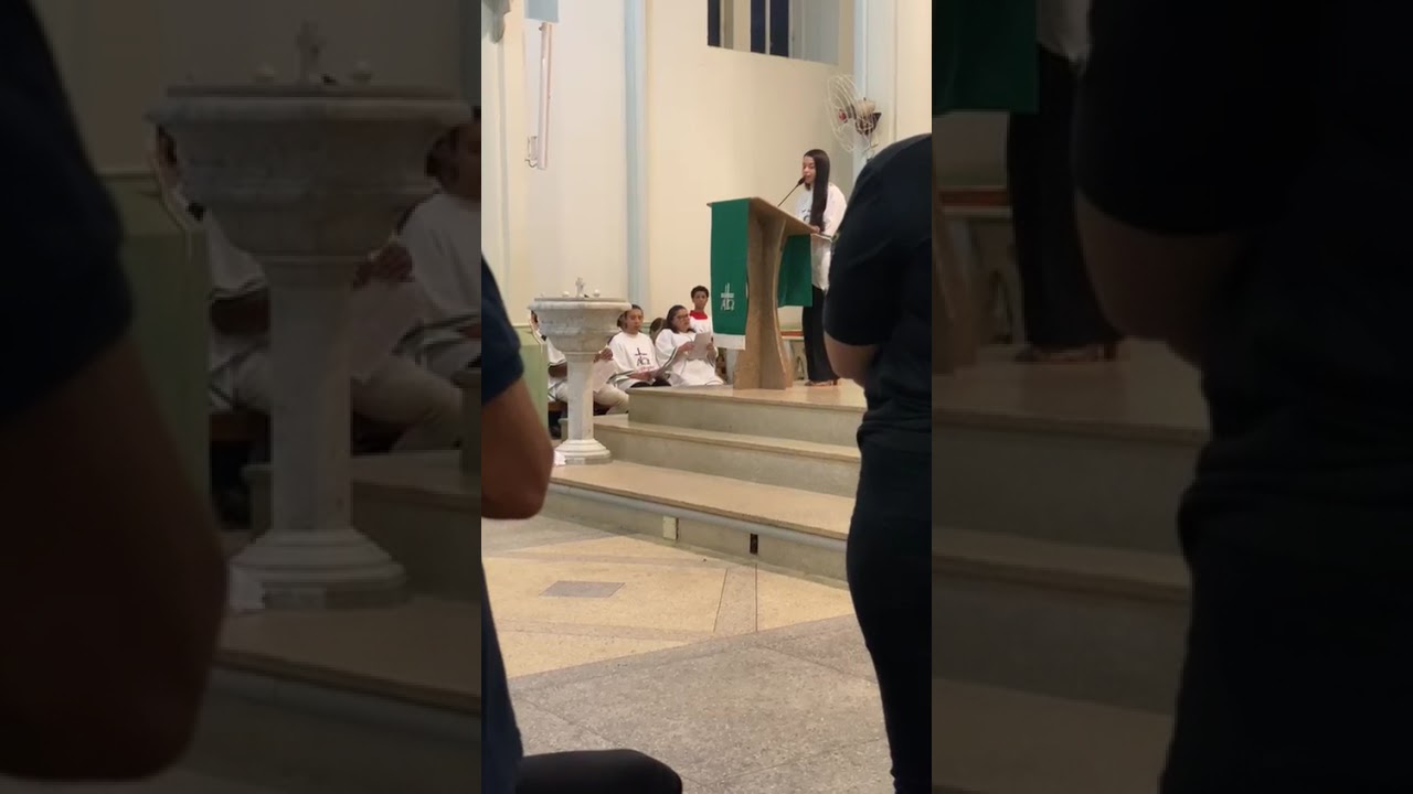 Bendize, eis que vem o Senhor: Com prazer faço a vossa vontade!