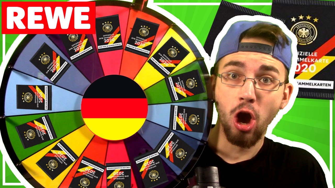 REWE DFB EURO 2020 GLÜCKSRAD CHALLENGE 😱🔥