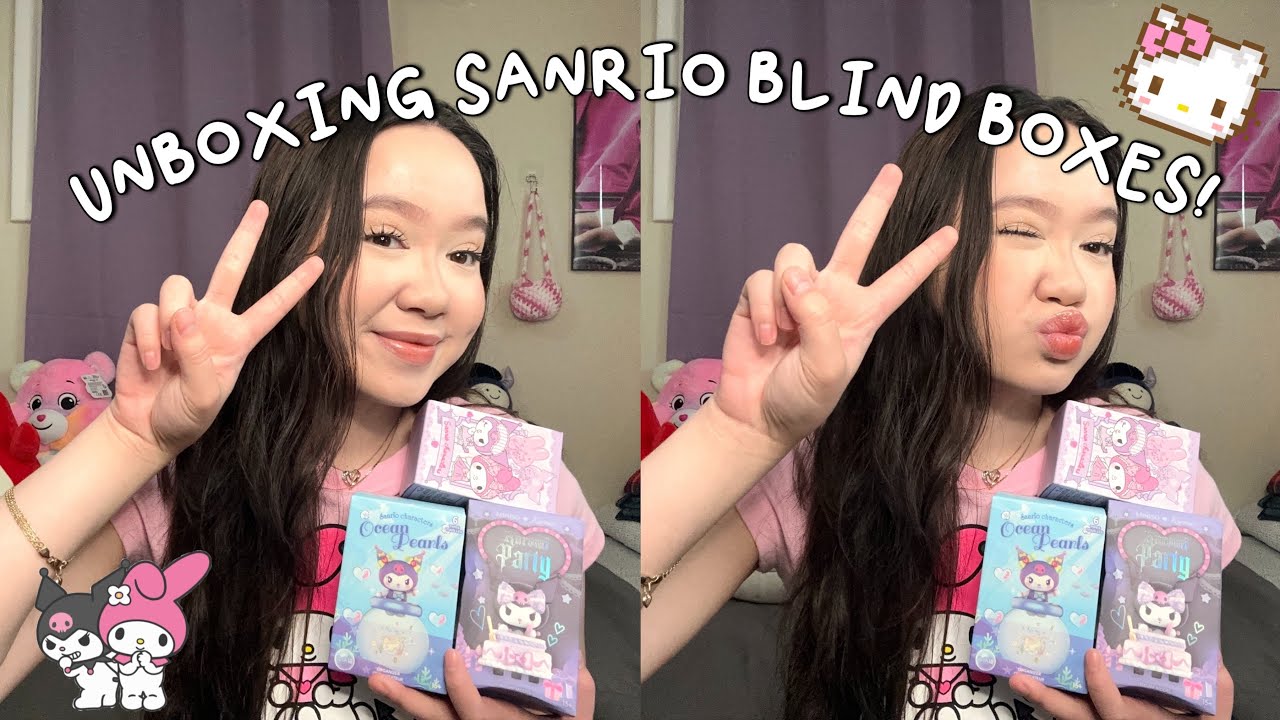 unboxing sanrio blind boxes! *from shein*