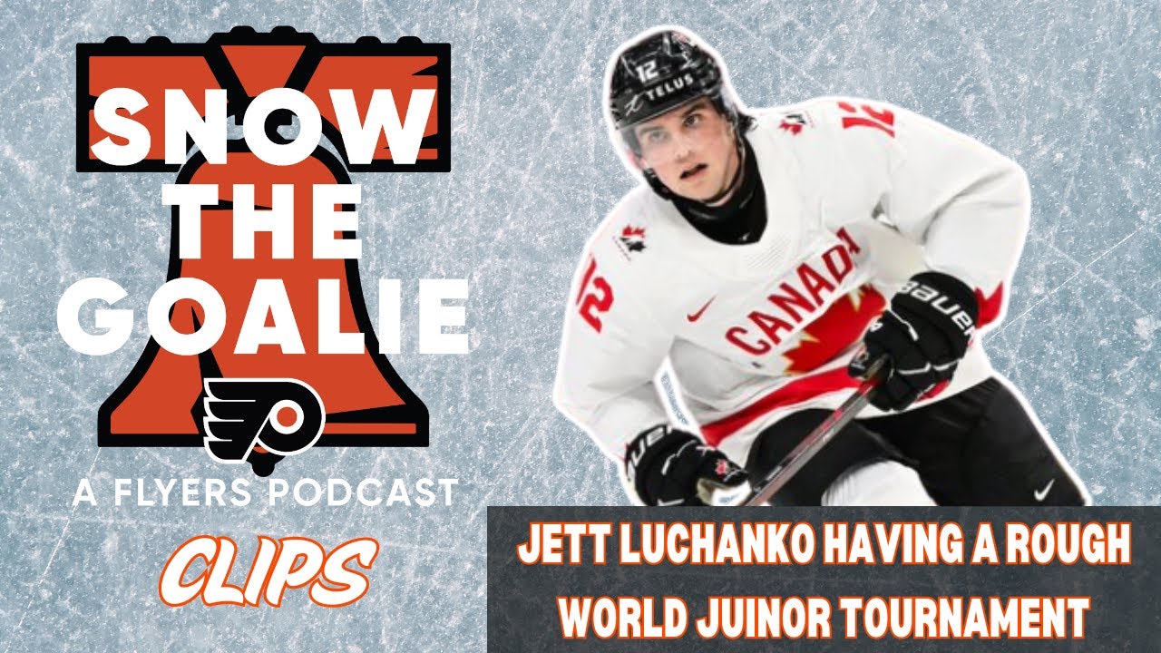 Джетт Лучанко испытывает трудности на молодёжном чемпионате мира | Видео с вратарём Сноу