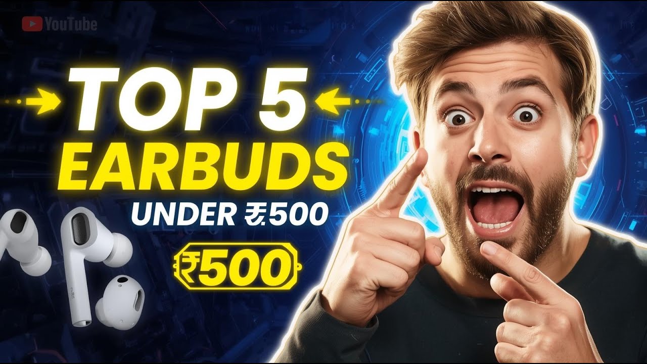Top 10 Earbuds Under ₹500 ⚡ Best Budget Earbuds 2025 |#technology  #babutechx
