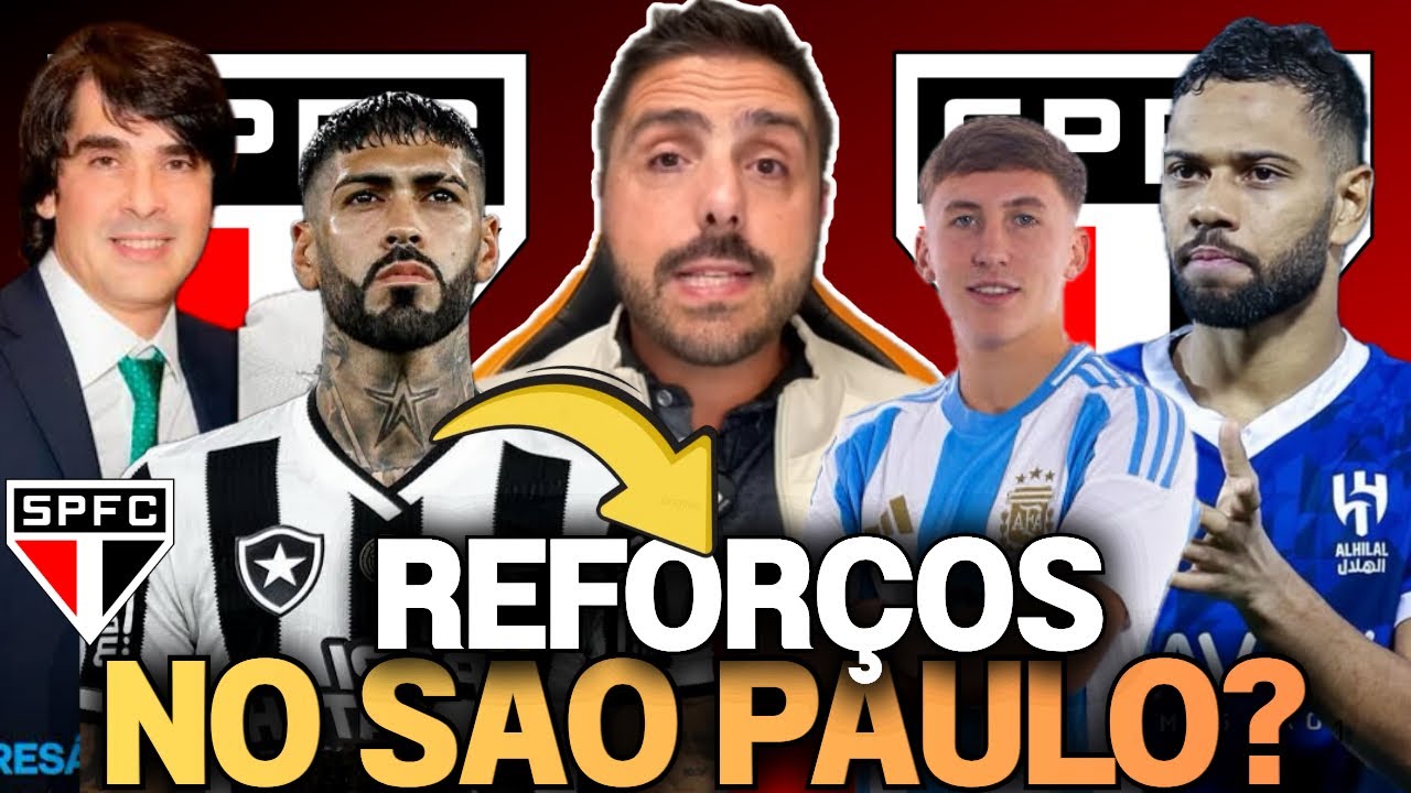 EXCLUSIVO🚨REFOR&Ccedil;O CHEGANDO NO S&Atilde;O PAULO PARA 2026? | TER&Aacute; APORTE PESADO? | SPFC NOT&Iacute;CIAS DE HOJE!