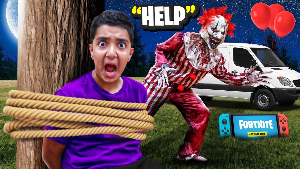 Creepy Clown STOLE My Little Brother... (CAPTURED!)