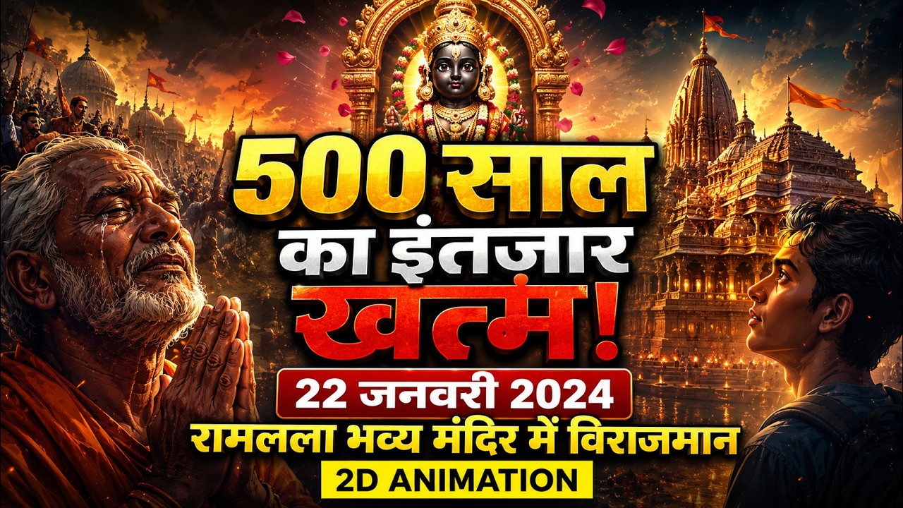 🚩 अयोध्या से राम मंदिर तक की पूरी कहानी | 500 साल का संघर्ष | Ram Mandir Documentary Hindi