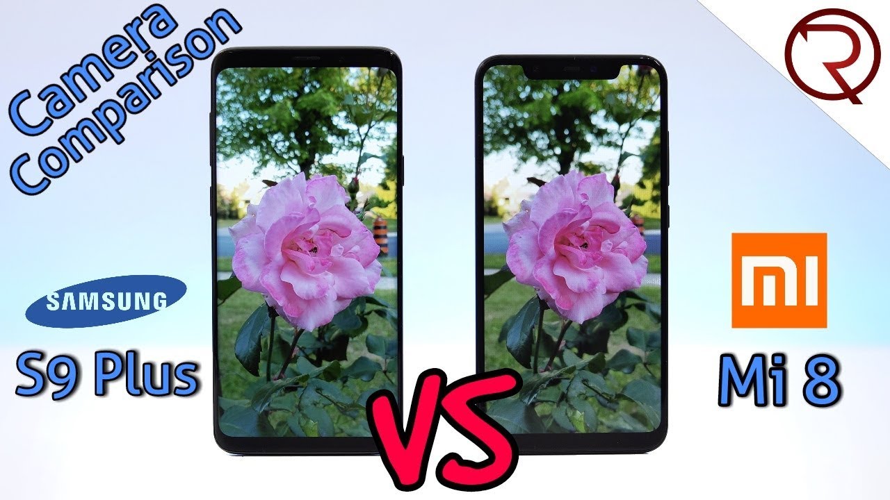 Xiaomi Mi 8 VS Samsung Galaxy S9+ CAMERA COMPARISON!