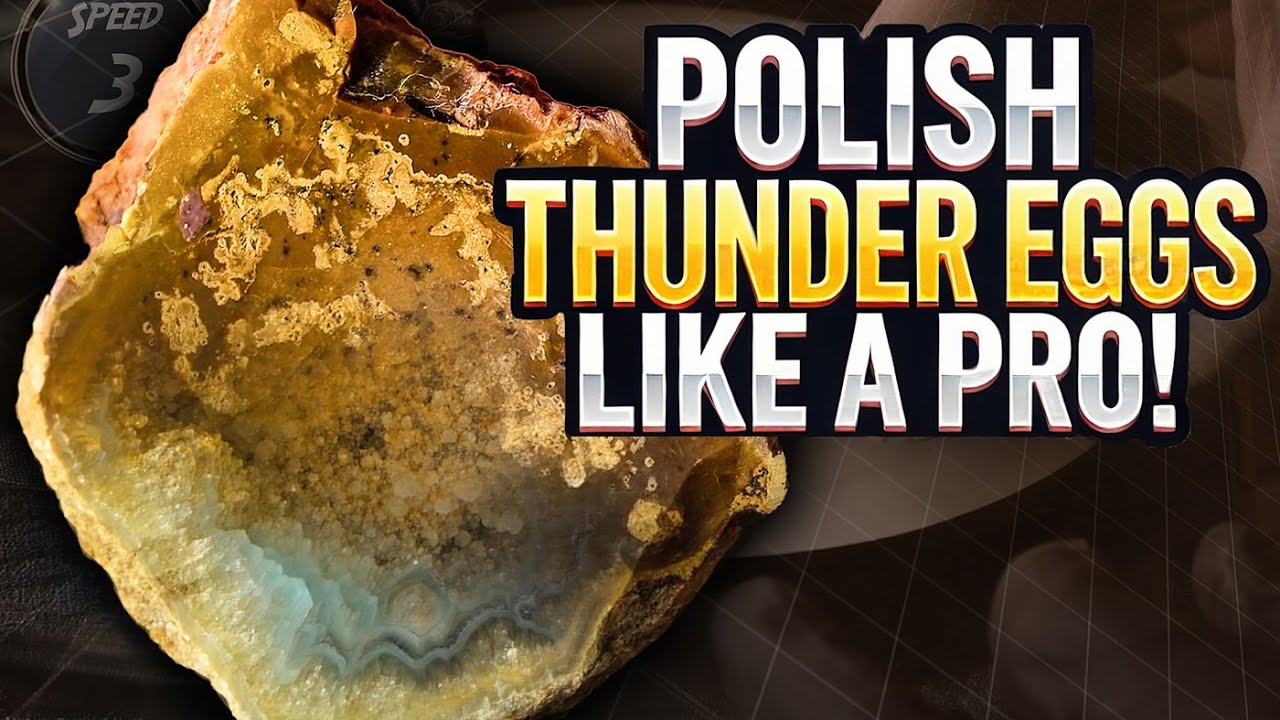 How to Polish a Thunder Egg the Right Way – Beginner Lapidary Tips