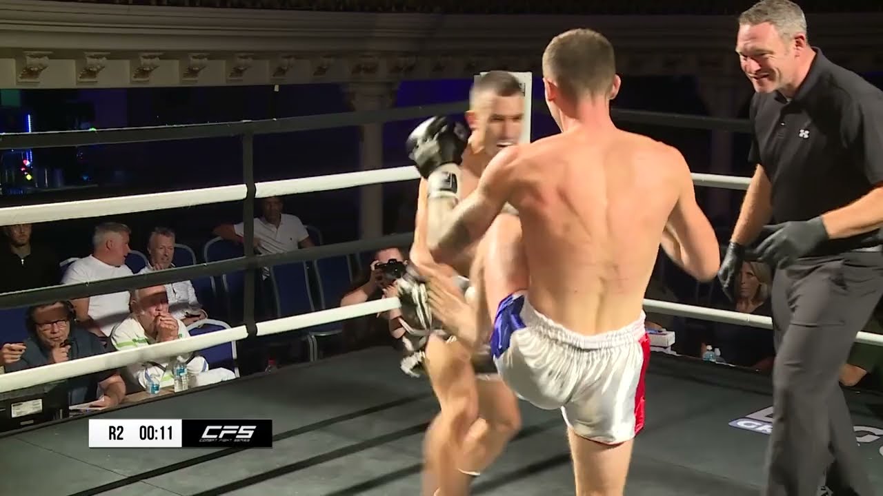 Adil Ameshbahi Vs Harvey Baldwin C-Class Muay Thai bout 63kg on Combat Fight Series 11/09/2022